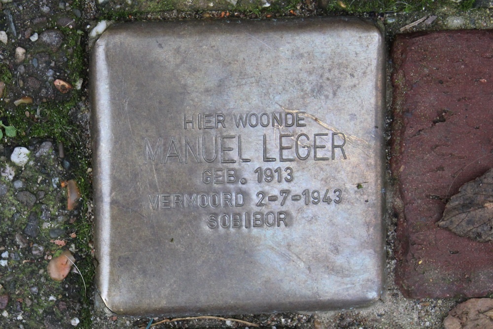 Stolperstein Utrechtsedwarsstraat 90