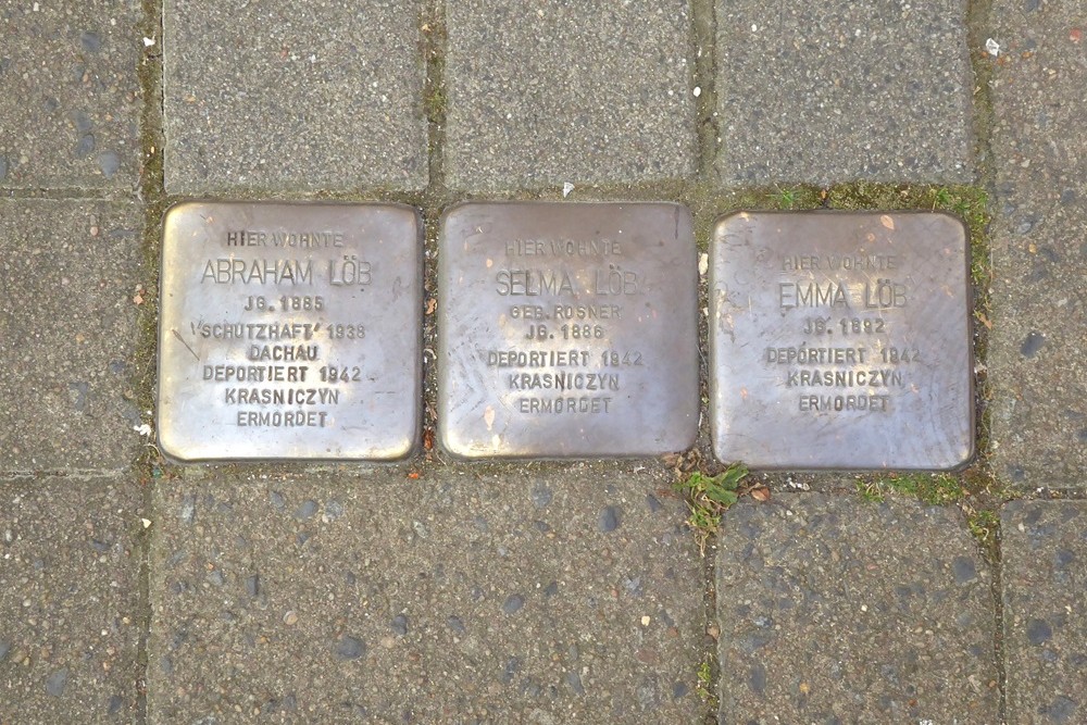 Stolpersteine Goldbacher Straße 5