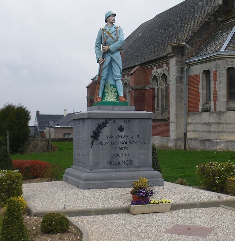 Oorlogsmonument Neuville-Bourjonval #1