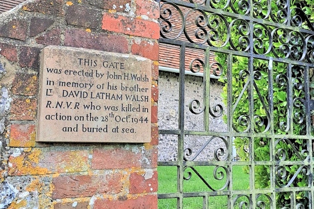 Memorial Plaque St. Andrew Church #1