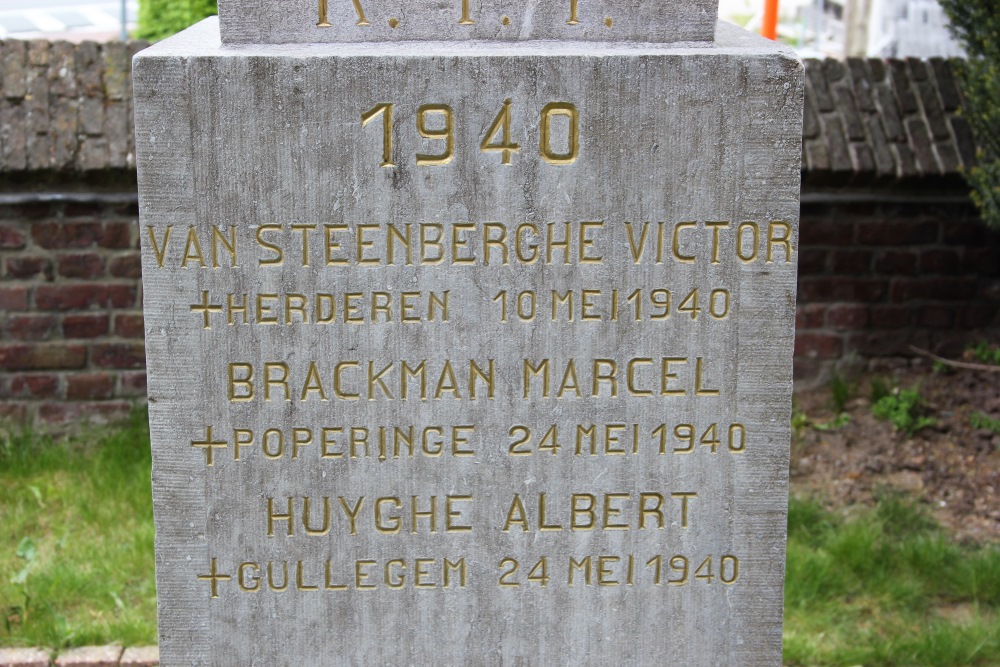 Oorlogsmonument Hillegem #4