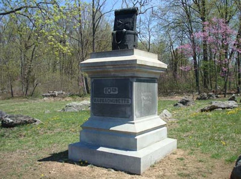 10th Massachusetts Volunteer Infantry Regiment Monument #1