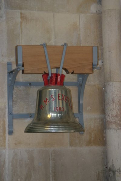 Ships Bell H.M.S. Exeter (D89)