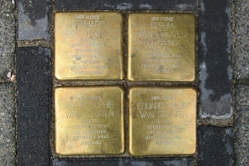 Stolpersteine Van Lansbergestraat 216 #1