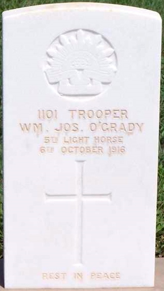 Commonwealth War Grave Back Plains Cemetery