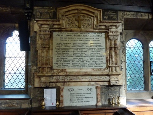 War Memorial St Bartholomew Church