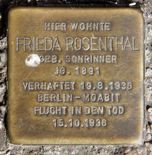 Stolperstein Fanningerstrae 53