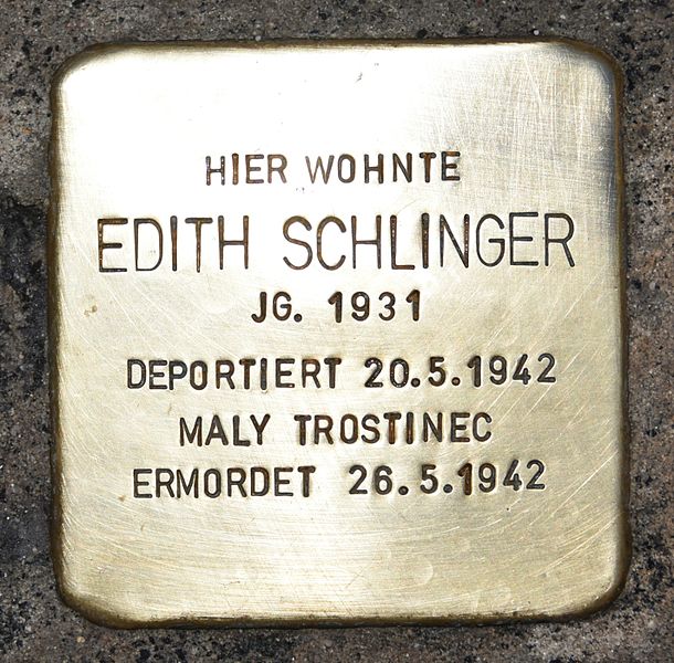 Stolpersteine Lederergasse 13 #1