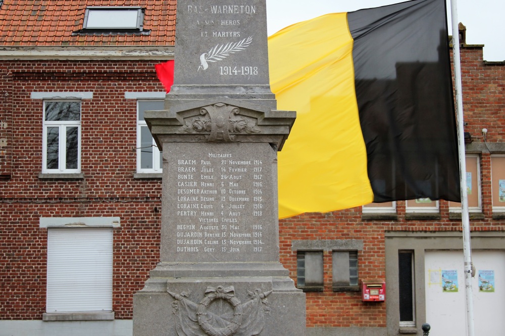 War Memorial Bas-Warneton #3