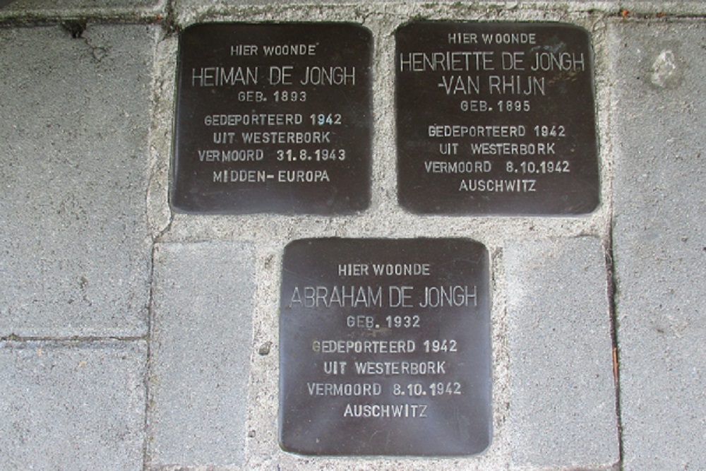 Stolpersteine Oosterparallelweg 58