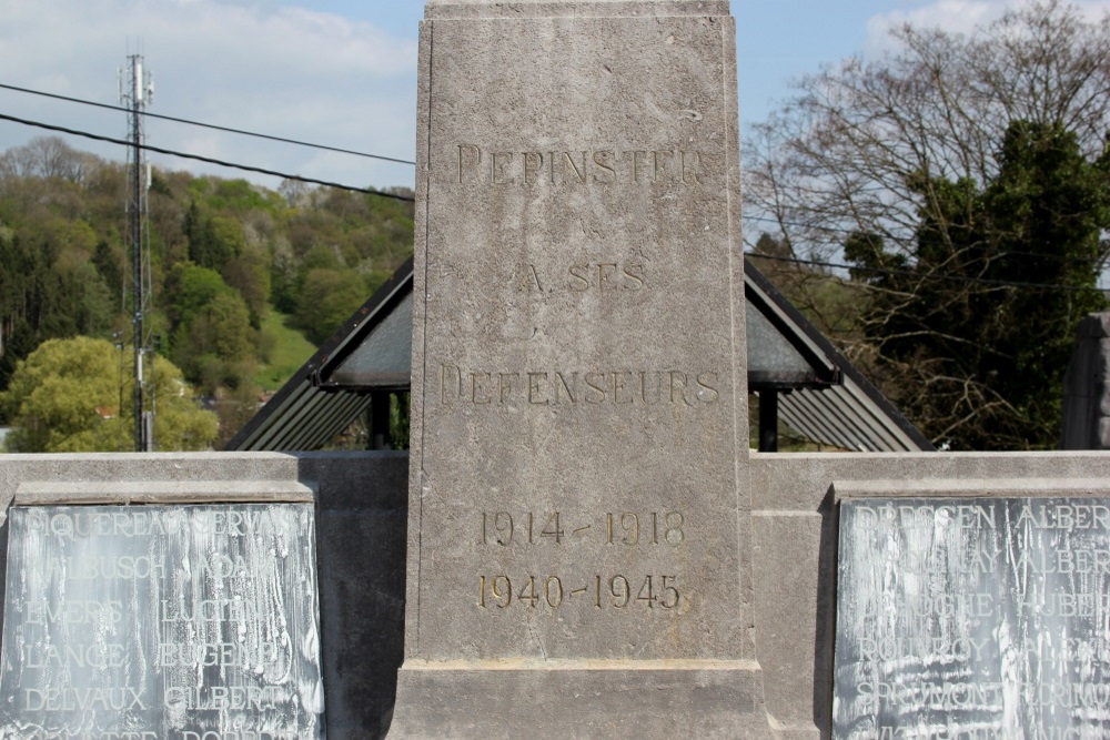 Oorlogsmonument Begraafplaats Pepinster #2