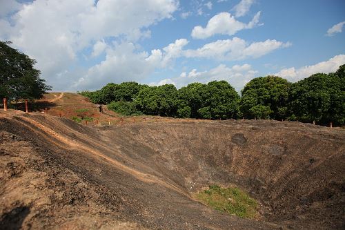 Explosion Crater A1 Hill Explosion Crater A1 Hill