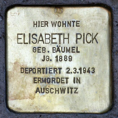 Stumbling Stones Claudiusstraße 5