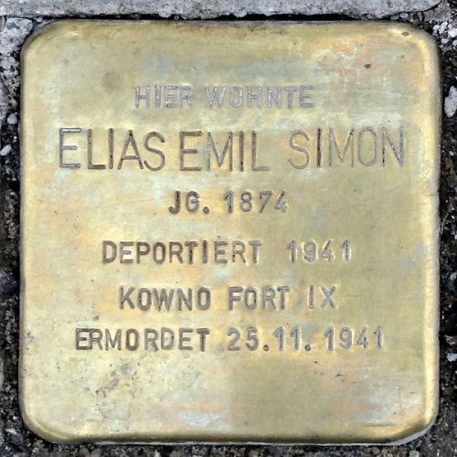 Stumbling Stones Gießener Straße 9