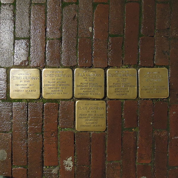 Stolpersteine Hartstraße 2 #1