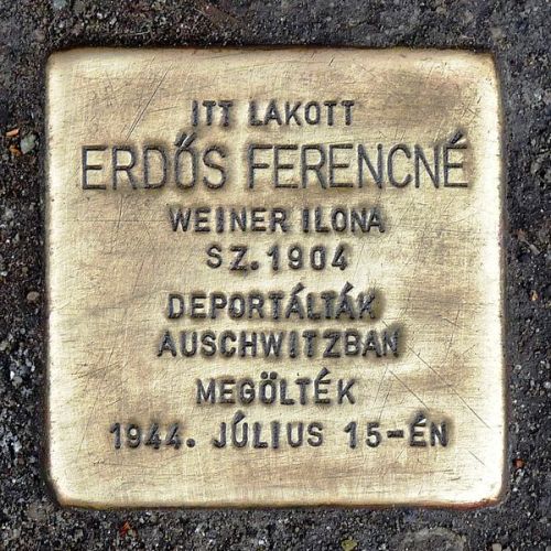 Stolperstein Kenyrmező utca 8 #1