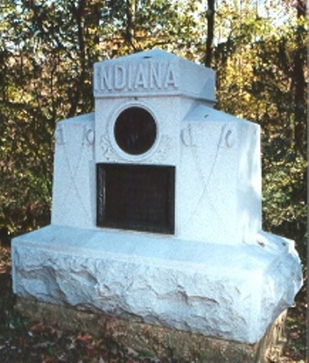 Monument 1st Indiana Cavalry, Company C (Union)