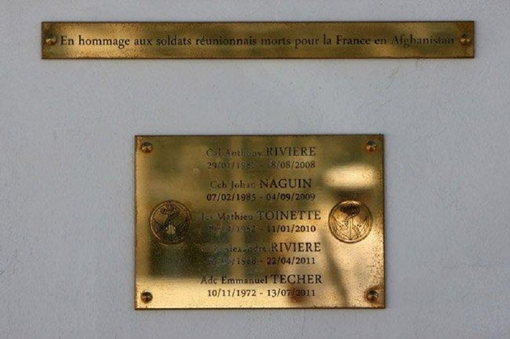 Memorial Fallen French Soldiers La Réunion