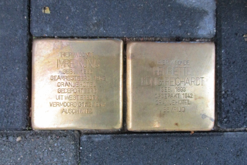 Stolpersteine Van Heutszstraat 26