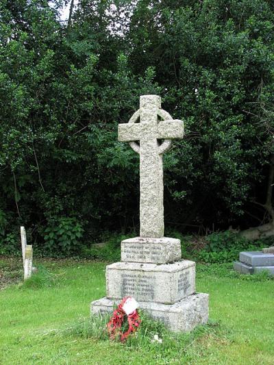 Oorlogsmonument Little Ellingham