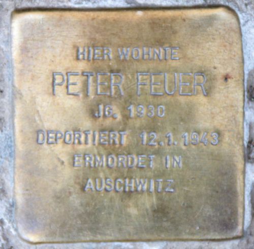 Stolpersteine Niebuhrstraße 63 #4