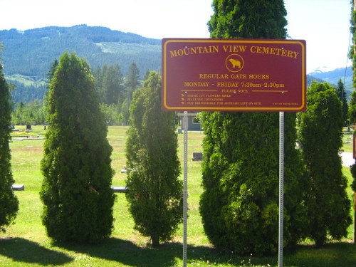 Commonwealth War Graves Mountain View Cemetery #1