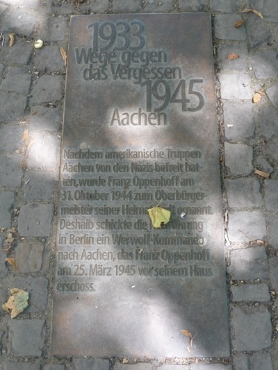 Memorial Franz Oppenhoff #5