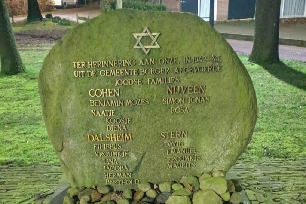 Joods Monument Borger #2