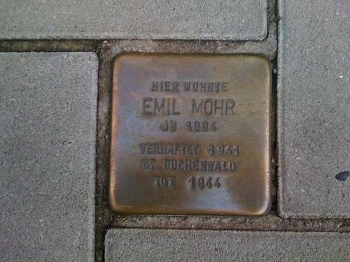 Stolperstein Markusstrae 11 #1