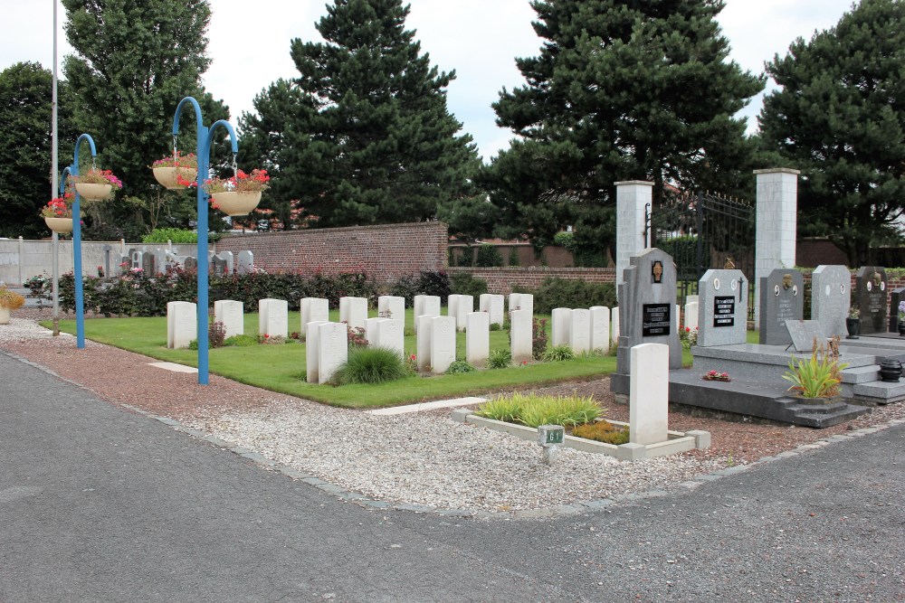 Oorlogsgraven van het Gemenebest Halluin