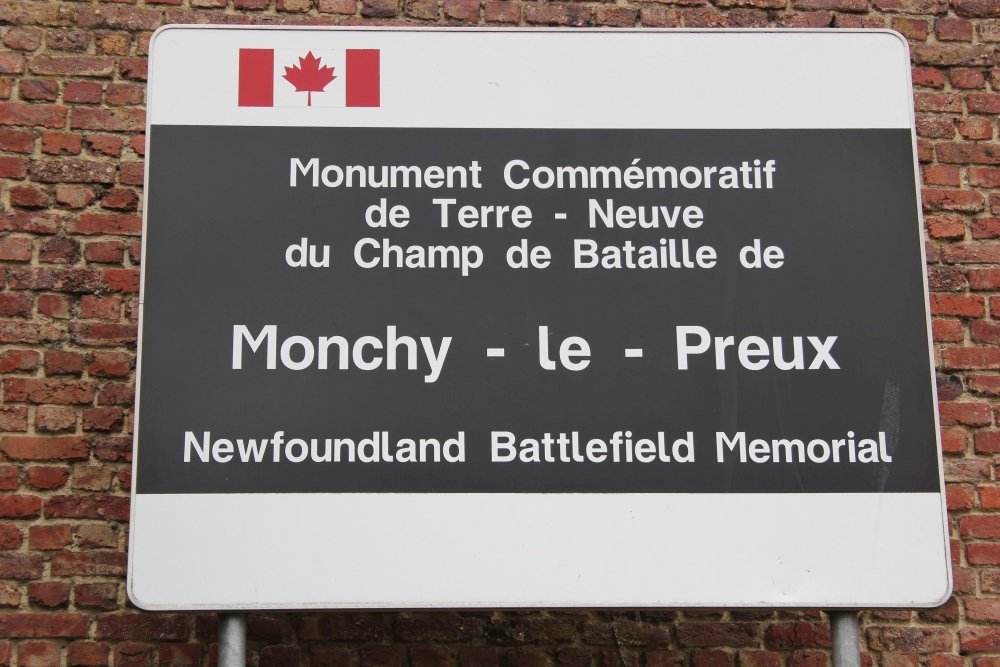 Newfoundland Monument Monchy-le-Preux #2