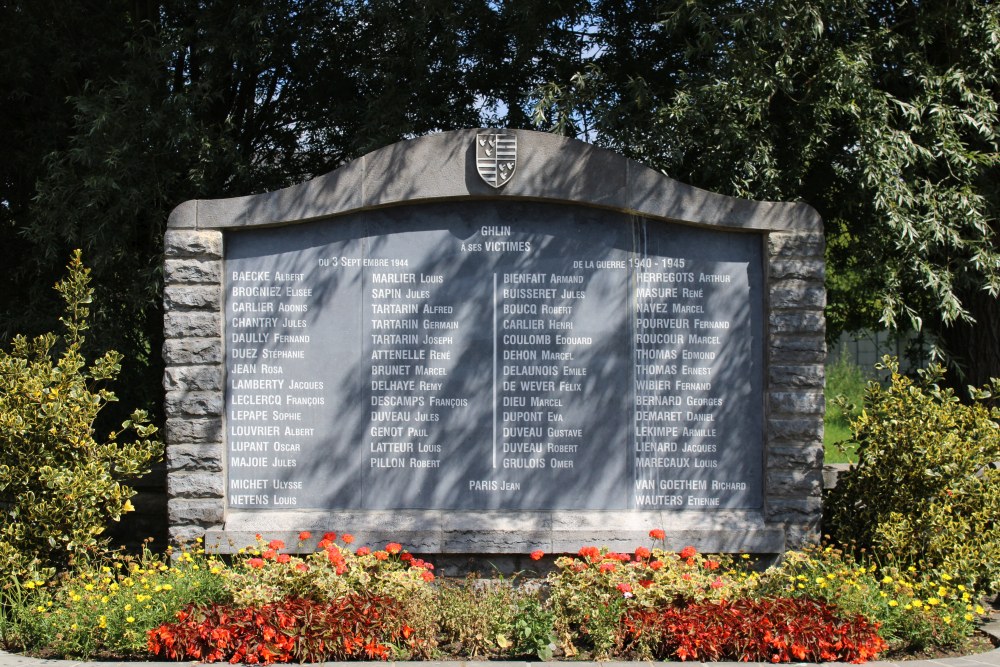 Monument Tweede Wereldoorlog Ghlin #2