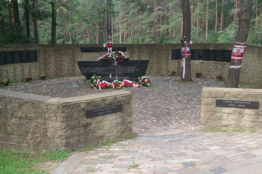 Monument Massacre Polish Inhabitants Vilnius #1