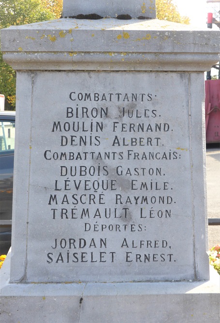 War Memorial Aublain #4