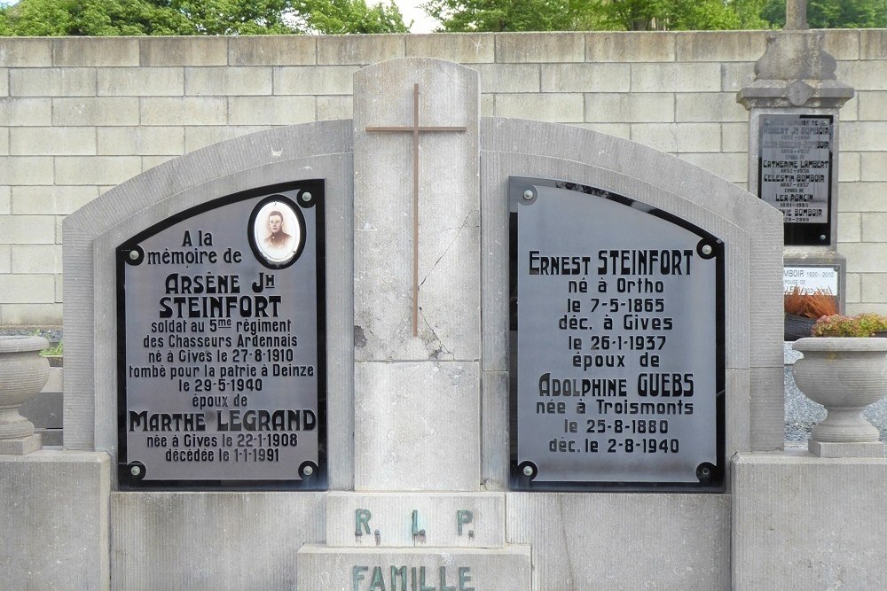 Belgische Oorlogsgraven Givroulle #1