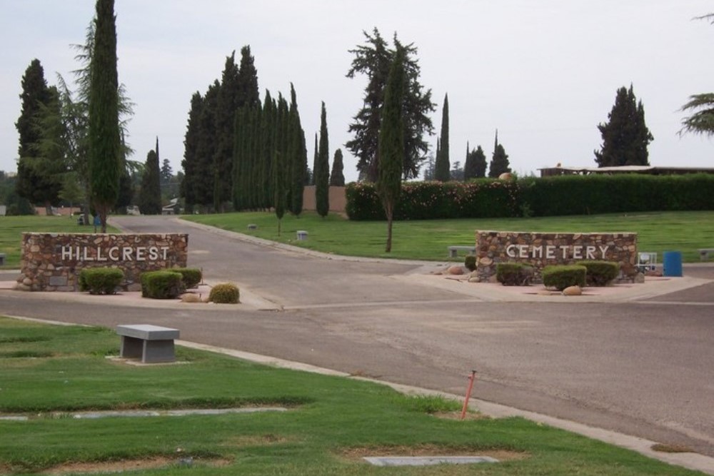 Amerikaanse Oorlogsgraven Hillcrest Cemetery