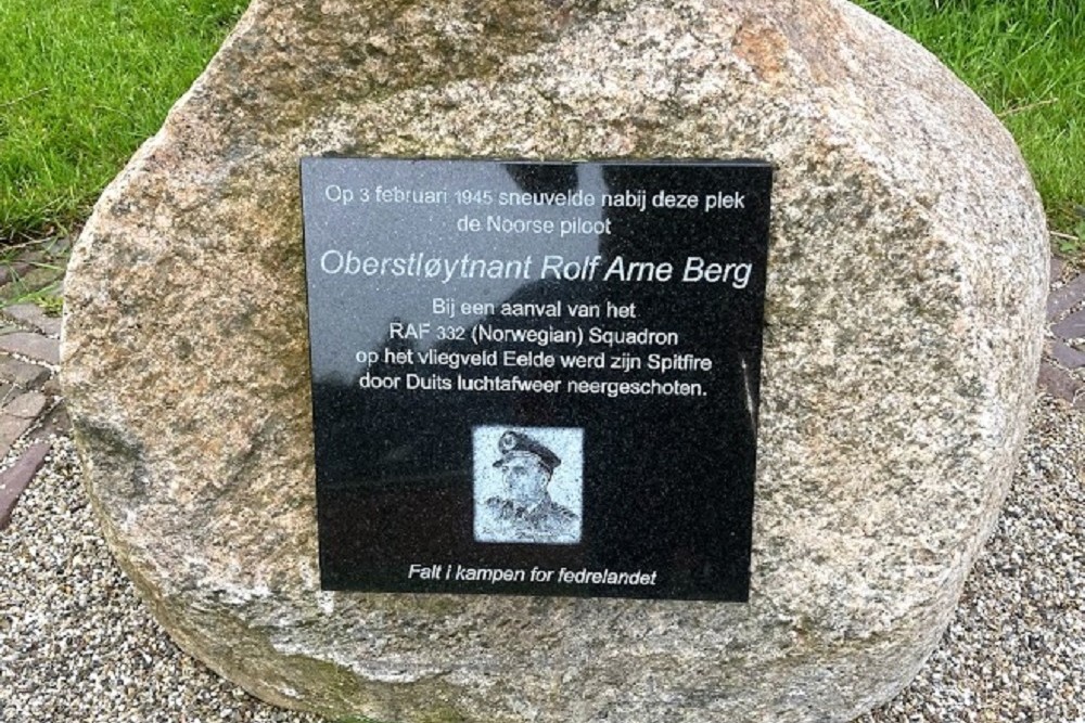 Memorial Stone Rolf Arne Berg #1