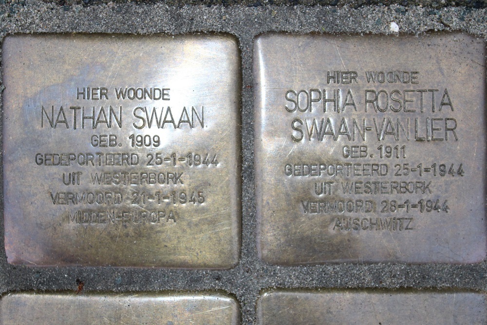 Stolpersteine Hoekenburglaan 33 #2