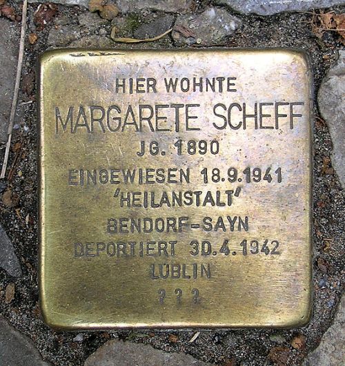 Stolpersteine Golerstrae 21 #4