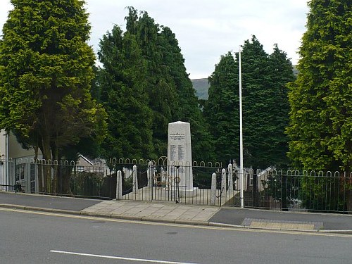 War Memorial Abertysswg