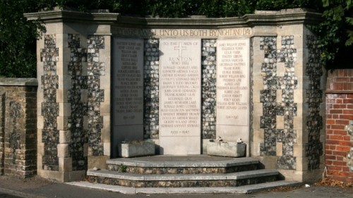 War Memorial Runton #1