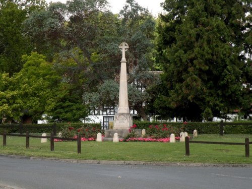 Oorlogsmonument Harston #1