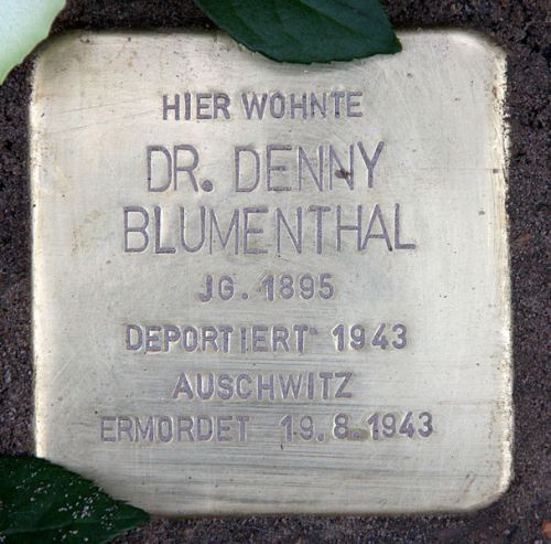 Stolpersteine Helmstedter Strae 12 #1