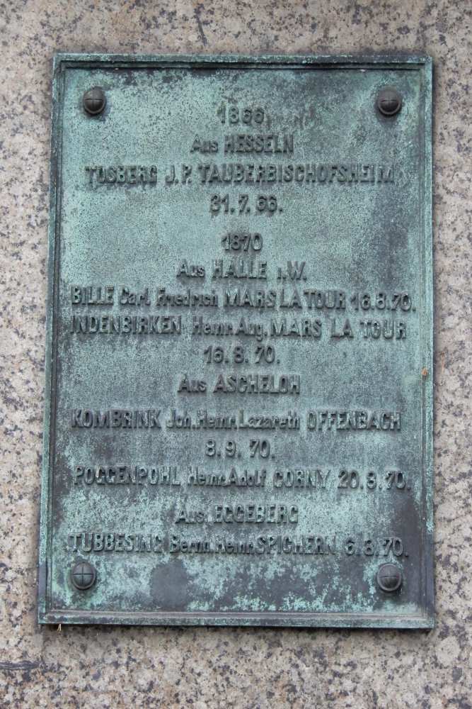 War Memorial Halle #5