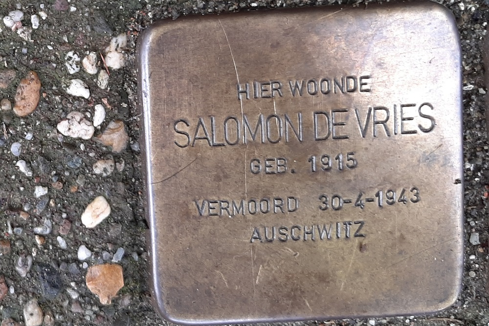 Stolpersteine Nieuwe Prinsengracht 114 #2