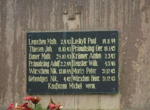 War Memorial Müllenborn #4