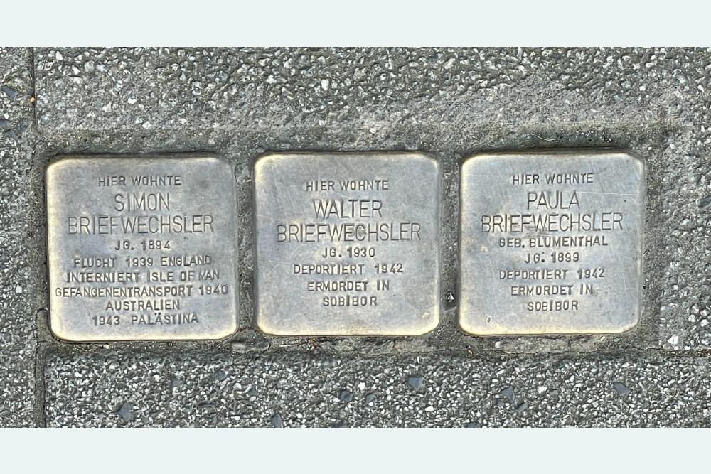 Stolpersteine Luisenstraße 26-28