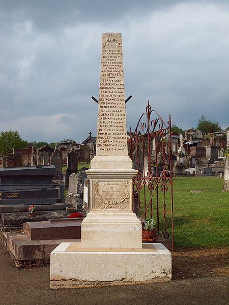 Monument Frans-Duitse Oorlog Toucy