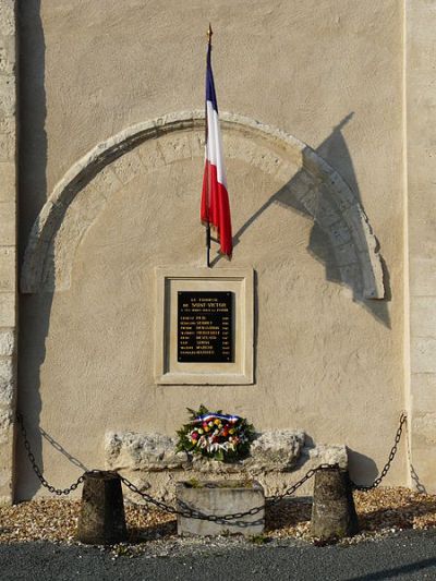 War Memorial Saint-Victor #1