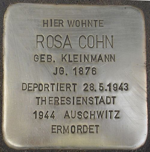 Stolpersteine Grolmanstrae 34-35